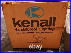 Kenall Defender 5300 Series Brown 1984 Asymmetric Lamp 120V 35W. 83amps HPS S-76