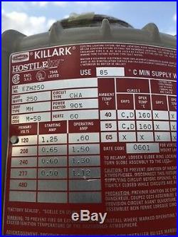 Killark Hostile Lite Explosion Proof Lights 250 watts