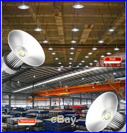 LED 100W High Bay Warehouse Light Bright White Fixture Factory 250W Equivalent