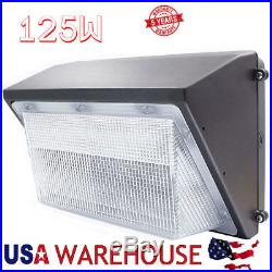 LED 125Watt Wall Pack Light Fixture 600-1000W HPS/HID Replacement 12500 Lumens