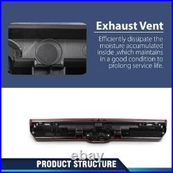 LED 3rd Brake Light for Silverado Sierra 2021-2023 with Camera Mirror Red Lens