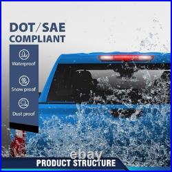 LED 3rd Brake Light for Silverado Sierra 2021-2023 with Camera Mirror Red Lens LED 3rd Brake Light for Silverado Sierra 2021-2023 with Camera Mirror Red Lens