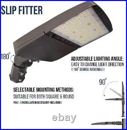 LED Area Light 150W 23250Lm 5000K 120-277V IP65 UL, DLC Listed Slip Fitter