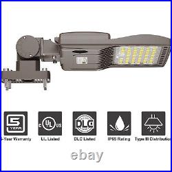 LED Area Light Shoebox 200 Watt Outdoor Parking Lot Lights IP65 Waterproof 5000K