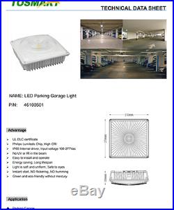 LED Canopy Garage Light Outdoor 100 Watt, Convenience Store, Petrol Station