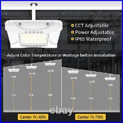 LED Canopy Gas Station Lights 150W Commercial Parking Lot Ceiling Light 3/4/5K