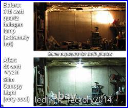 LED Canopy Lights 4-Pack, LED Gas Station Canopy Light Fixture 70.0 Watts, 5500K