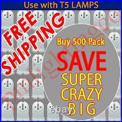 LED/FLUORESCENT T5 Miniature G5 Bi-PIN LAMP HOLDER LIGHT SOCKET END BASE 480