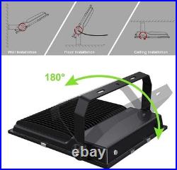 LED Flood Light 300W 42000LM Commercial Outdoor Security Floodlight AC 100-277V
