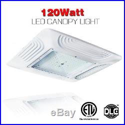 LED Gas Station Canopy Fixture 120W Replace 400watt MH Light Crystal White 5700K