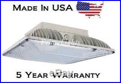 LED Gas Station Canopy Light 5000K Daylight White new overhead Bright! 9,325lm