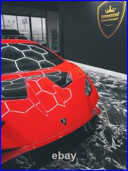 LED Hexagon lights 8ft wide x 14ft long(6500k lumens)