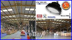 LED High Bay Light 160w UFO Philips LED Meanwell 5 year UK Warranty & Stock UPS