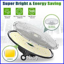 LED High Bay Light 200W 5000K Dimmable Shop Light For Factory Warehouse Garage