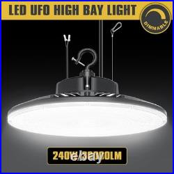 LED High Bay Light 240W 36000LM Warehouse Workshop Gym Garage Barn Light Fixture LED High Bay Light 240W 36000LM Warehouse Workshop Gym Garage Barn Light Fixture