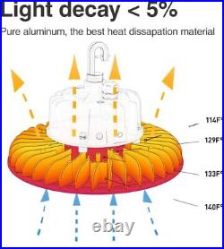 LED High Bay Light 28000LM 200W Dimmable High Bay 5000K Commercial LED Lighting