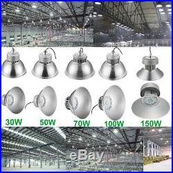 LED High Bay Light Bright White Fixture Warehouse Factory Industry Shop Lighting
