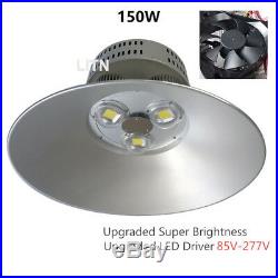 LED High Bay Light Warehouse Bright White Fixture Factory 150W 16500lm (2pc set)