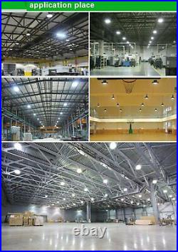 LED High Bay Lights UFO 500W 300W 200W 100W 50W Warehouse Led Shop Light Fixture
