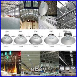 LED High Bay Warehouse Light Bright White Fixture Factory Industry Shop Lighting