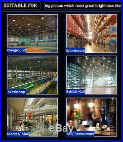 LED High Bay Warehouse Light Bright White Fixture Factory Industry Shop Lighting