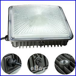 LED Light Gas Station Canopy 70W for Garage AC120-277V IP65 Waterproof 10 PACK