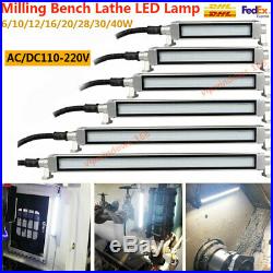 LED Lighting 110-220V CNC Bench Stand Work Lamp for Milling Lathe Machine 6-40W