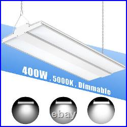 LED Linear High Bay Shop Light, 400W 56000LM Dimmable Warehouse Garage Fixtures LED Linear High Bay Shop Light, 400W 56000LM Dimmable Warehouse Garage Fixtures