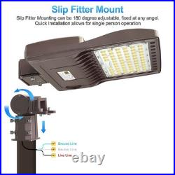 LED Outdoor Steet Light 200W 28000LM Outdoor Driveway Roadway Lighting Fixture