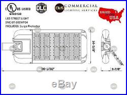 LED POLE LIGHT -Street Light / Parking Lot Light 300W UL/DLC CERTIFIED