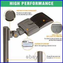 LED Parking Lot Light 150W Waterproof IP65 LED Shoebox Area Light 5000K UL DLC