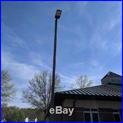 LED Parking Lot Light 200W Arm Mount Street Shoebox Area Light Fixture ETL, DLC