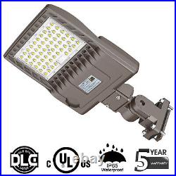 LED Parking Lot Light 200W Commercial Outdoor Street Shoebox Area Light IP65 UL