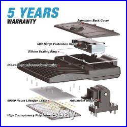 LED Parking Lot Light 200W Shoebox Area Street Light with Photocell IP65
