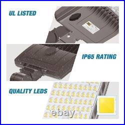 LED Parking Lot Light 200W Shoebox Area Street Light with Photocell IP65