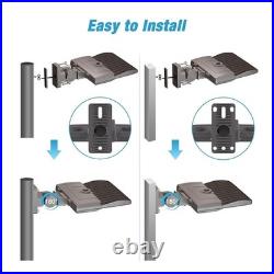 LED Parking Lot Light 200W Shoebox Area Street Light with Photocell IP65