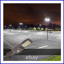 LED Parking Lot Light 200W Waterproof IP65 LED Shoebox Area Light with Photocell