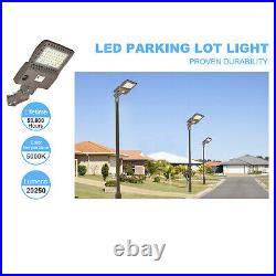LED Parking Lot Light 200Watt Module Street Pole Shoebox Area Light 5000K UL DLC