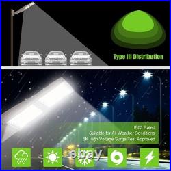 LED Parking Lot Light 320W 44800lm Outdoor Shoebox Light for Yard Street Stadium