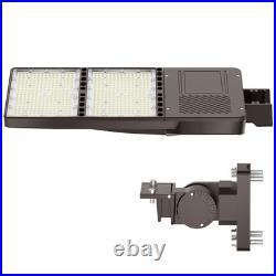 LED Parking Lot Light 320W 44800lm Outdoor Shoebox Light for Yard Street Stadium