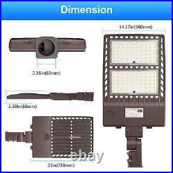 LED Parking Lot Light 320W Outdoor Driveway Roadway Large Area Lighting Fixture