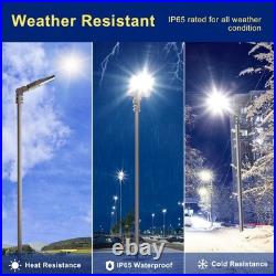LED Parking Lot Light Adjustable Slip Fitter 150W Shoebox Street Pole Area Light