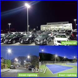 LED Parking Lot Street Light 320W 44800LM With Slip Fitter Mount Photocell KUKUPPO