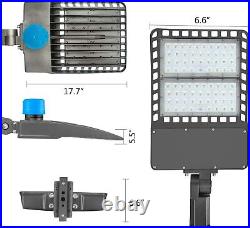 LED Pole Light 300 Watt, LED Parking Lot Lighting Shoebox Lights, AC 100-277V
