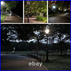 LED Post Top Light 60W Dusk to Dawn Garden Street Pole Area Light Photocell