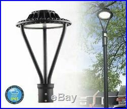 LED Post Top Light Fixture 150W Replace 400W MH Outdoor Street Area Light 5000K