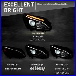 LED Right Headlight Assembly Fit Benz C-Class C300 W205 2015-2018