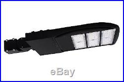 LED ShoeBox 185W Light Parking Lot Fixture Philips replaces 400W-750W MH/HPS