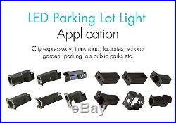 LED Shoe-box 150W 200W 300W LED Parking Lot Light Fixture DLC Philips LED chips