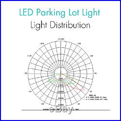 LED Shoe-box 150W 200W 300W LED Parking Lot Light Fixture DLC Philips LED chips